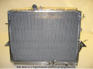 AKS DASIS 120075N radiatorius, variklio aušinimas