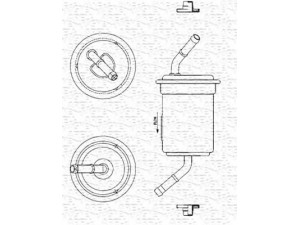 MAGNETI MARELLI 213908907800 kuro filtras 
 Techninės priežiūros dalys -> Papildomas remontas
BP01-13-480, BP01-20-490A, N236-20-490