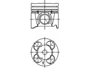 KOLBENSCHMIDT 40213600 stūmoklis 
 Variklis -> Cilindrai/stūmokliai
55187817, 55191646, 55191648, 71741294