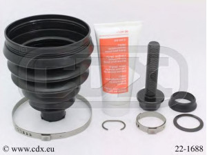CDX 22-1688 gofruotoji membrana, kardaninis velenas 
 Ratų pavara -> Gofruotoji membrana
701498203A
