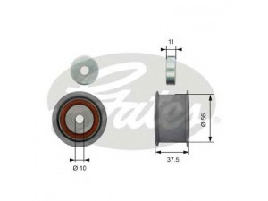 GATES T42174 kreipiantysis skriemulys, paskirstymo diržas
5636431, 93170387, 5636431, 93170387