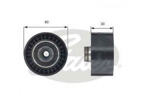 GATES T42191 kreipiantysis skriemulys, paskirstymo diržas
0829.A1, 0829A1, 0830.62, 083062