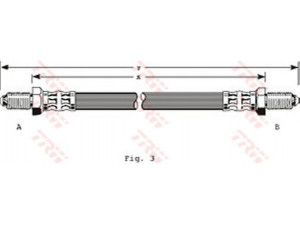 TRW PHC153 stabdžių žarnelė 
 Stabdžių sistema -> Stabdžių žarnelės
75061932, GBH112, GBH410, 75061932