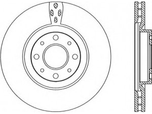 OPEN PARTS BDA2217.20 stabdžių diskas 
 Stabdžių sistema -> Diskinis stabdys -> Stabdžių diskas
0046535086, 0046765546, 46535086
