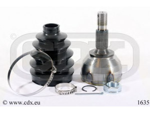 CDX 1635 jungčių komplektas, kardaninis velenas 
 Ratų pavara -> Sujungimai/komplektas
3272NP, 3273SV, 1497187088, 1497188088