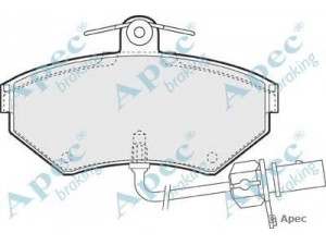 APEC braking PAD1152 stabdžių trinkelių rinkinys, diskinis stabdys 
 Techninės priežiūros dalys -> Papildomas remontas
8E0698151B, 8E0698151M, 8E0698151M