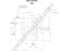 PRESTOLITE ELECTRIC A0014950AAS kintamosios srovės generatorius