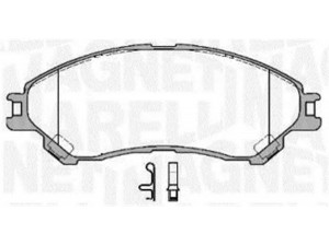 MAGNETI MARELLI 363916060727 stabdžių trinkelių rinkinys, diskinis stabdys