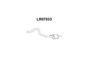 VENEPORTE LR07033 galinis duslintuvas 
 Išmetimo sistema -> Duslintuvas
ESR2312, ESR2360