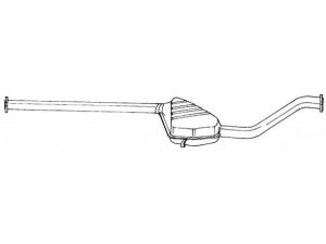 AKS DASIS SG51409 vidurinis duslintuvas