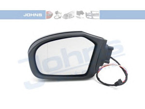JOHNS 50 52 37-21 išorinis veidrodėlis 
 Kėbulas -> Keleivių kabina -> Veidrodėlis
169 810 0376