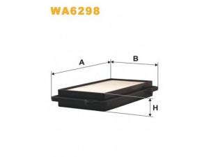 WIX FILTERS WA6298 oro filtras 
 Filtrai -> Oro filtras
PC937, H101009