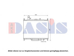 AKS DASIS 370058N radiatorius, variklio aušinimas 
 Aušinimo sistema -> Radiatorius/alyvos aušintuvas -> Radiatorius/dalys
LR015561