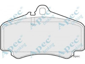 APEC braking PAD1402 stabdžių trinkelių rinkinys, diskinis stabdys 
 Techninės priežiūros dalys -> Papildomas remontas
99635194910, 99635194911, 99635194912