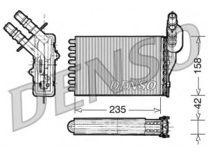 DENSO DRR23001 šilumokaitis, salono šildymas 
 Šildymas / vėdinimas -> Šilumokaitis
7701044790, 7701045552