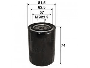 VALEO 586017 alyvos filtras 
 Filtrai -> Alyvos filtras
94456741, 3252742, 5012574, 5021023