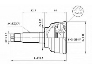 STATIM C.460 jungčių komplektas, kardaninis velenas 
 Ratų pavara -> Sujungimai/komplektas
G013-25-500, G013-25-600, G033-25-500