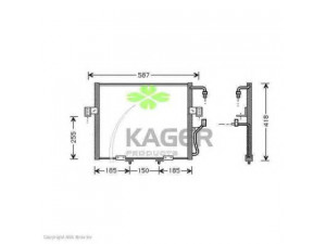KAGER 94-6287 kondensatorius, oro kondicionierius 
 Oro kondicionavimas -> Kondensatorius
OK01161480C, OK01161480L