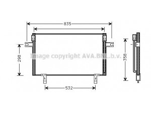 AVA QUALITY COOLING DN5195 kondensatorius, oro kondicionierius 
 Oro kondicionavimas -> Kondensatorius
9211001W001