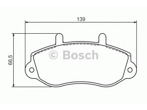 BOSCH 0 986 494 288 stabdžių trinkelių rinkinys, diskinis stabdys 
 Techninės priežiūros dalys -> Papildomas remontas
1605979, 4404777, 4501150, 4502797