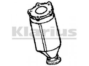 KLARIUS 321821 katalizatoriaus keitiklis
B5E120500A
