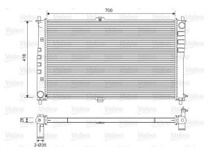 VALEO 701602 radiatorius, variklio aušinimas
OK55215200A