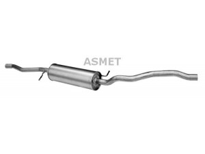 ASMET 19.033 vidurinis duslintuvas 
 Išmetimo sistema -> Duslintuvas
1087575, 1114309, 1114310, 7M0 253 409 AA