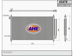 AHE 43476 kondensatorius, oro kondicionierius 
 Oro kondicionavimas -> Kondensatorius
80110TS4T01