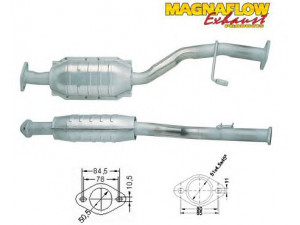 MAGNAFLOW 82554 katalizatoriaus keitiklis 
 Išmetimo sistema -> Katalizatoriaus keitiklis
6198412, 6545148