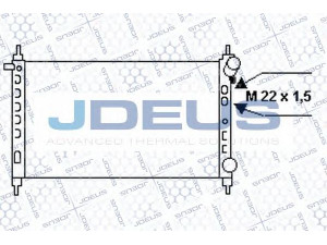 JDEUS 020M44 radiatorius, variklio aušinimas 
 Aušinimo sistema -> Radiatorius/alyvos aušintuvas -> Radiatorius/dalys
09128608, 09128848, 09180595, 1300174
