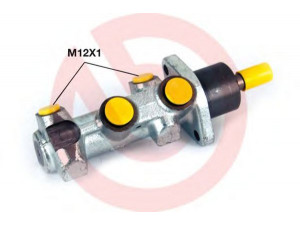 BREMBO M 23 047 pagrindinis cilindras, stabdžiai 
 Stabdžių sistema -> Pagrindinis stabdžių cilindras
77362518, 010835, 24212017463, 0204123650
