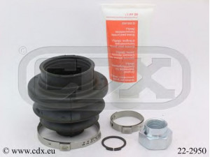 CDX 22-2950 gofruotoji membrana, kardaninis velenas 
 Ratų pavara -> Gofruotoji membrana