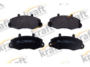 KRAFT AUTOMOTIVE 6002100 stabdžių trinkelių rinkinys, diskinis stabdys 
 Techninės priežiūros dalys -> Papildomas remontas
5028763, 6197738, 6965579, 7018202