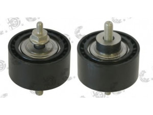 AUTOKIT 03.81900 kreipiantysis skriemulys, V formos rumbuotas diržas 
 Diržinė pavara -> V formos rumbuotas diržas/komplektas -> Laisvasis/kreipiamasis skriemulys
11258511737-01, 11288511737