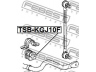 FEBEST TSB-KGJ10F skersinio stabilizatoriaus įvorių komplektas 
 Ašies montavimas/vairavimo mechanizmas/ratai -> Stabilizatorius/fiksatoriai -> Sklendės
48815-74030
