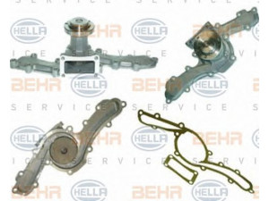 HELLA 8MP 376 806-681 vandens siurblys 
 Aušinimo sistema -> Vandens siurblys/tarpiklis -> Vandens siurblys
195 3297 02402, 605 1315 1, 605 5534 7