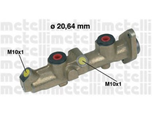 METELLI 05-0251 pagrindinis cilindras, stabdžiai 
 Stabdžių sistema -> Pagrindinis stabdžių cilindras
95496631, 9559519380