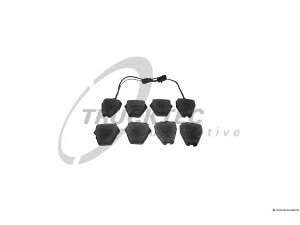 TRUCKTEC AUTOMOTIVE 07.35.245 stabdžių trinkelių rinkinys, diskinis stabdys
441 698 151 G, 4D0 698 151, 4D0 698 151 A