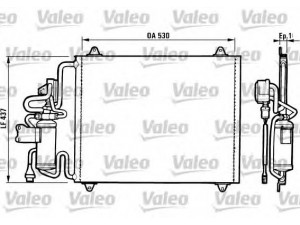 VALEO 816756 kondensatorius, oro kondicionierius 
 Oro kondicionavimas -> Kondensatorius
7701204955