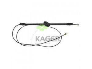 KAGER 19-6276 trosas, stovėjimo stabdys 
 Stabdžių sistema -> Valdymo svirtys/trosai
9064202285, 2E0609701L