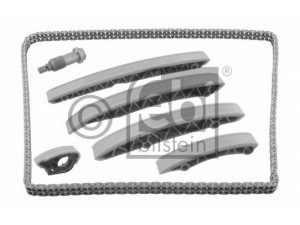 FEBI BILSTEIN 30319 pavaros grandinės komplektas 
 Variklis -> Variklio uždegimo laiko reguliavimo kontrolė -> Sinchronizavimo grandinė/įtempiklis/kreiptuvas -> Pavaros grandinės komplektas
642 050 03 11, 642 050 03 11 S1