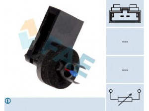 FAE 33516 siuntimo blokas, vidaus temperatūra 
 Elektros įranga -> Jutikliai
1H0 907 543 A