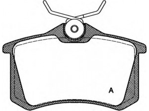 OPEN PARTS BPA0263.10 stabdžių trinkelių rinkinys, diskinis stabdys 
 Techninės priežiūros dalys -> Papildomas remontas
8E0698451E, 8E0698451L, 425056