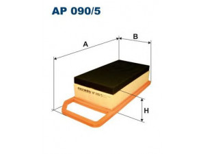 FILTRON AP090/5 oro filtras 
 Techninės priežiūros dalys -> Techninės priežiūros intervalai
1444CW, 9650367780