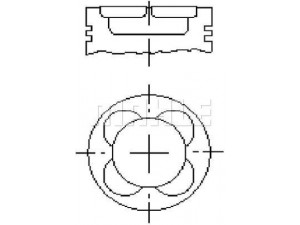 MAHLE ORIGINAL S48600 stūmoklis
3450300037, 3550374801