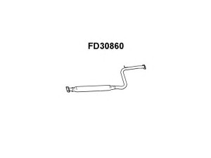 VENEPORTE FD30860 vidurinis duslintuvas 
 Išmetimo sistema -> Duslintuvas
3405943, 3960746, 3997677, KL0540300C