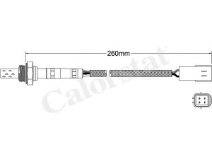 CALORSTAT by Vernet LS140461 lambda jutiklis
39210-22026, 39210-23026