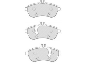 FERODO FDB1978 stabdžių trinkelių rinkinys, diskinis stabdys 
 Techninės priežiūros dalys -> Papildomas remontas
005 420 08 20, 005 420 15 20, 0054200820