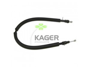 KAGER 19-0938 trosas, stovėjimo stabdys 
 Stabdžių sistema -> Valdymo svirtys/trosai
7700812524