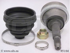 CDX 851/64 jungčių komplektas, kardaninis velenas 
 Ratų pavara -> Sujungimai/komplektas